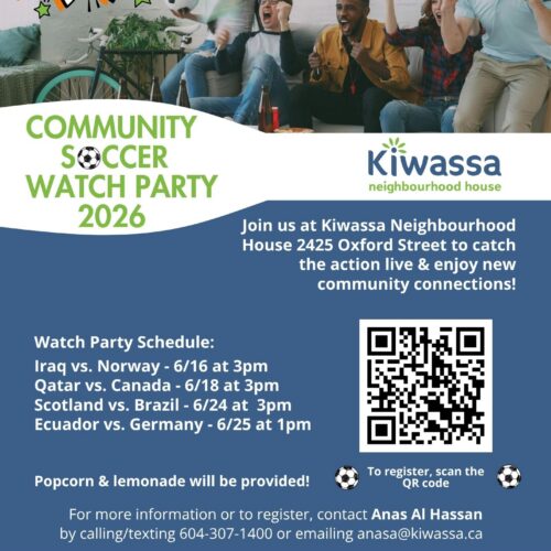 Community Soccer Watch Party
